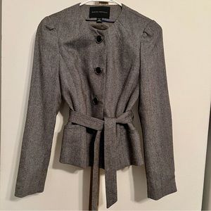 BANANA REPUBLIC Dress/Work Blazer with Removable Belt Grey size 0